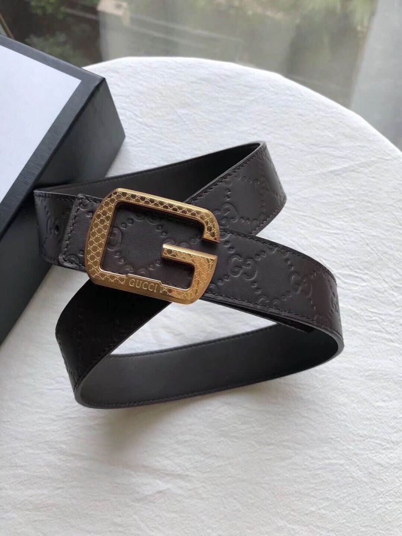 GG Leather 35mm Men Belts