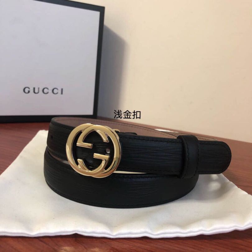 GG 25mm GG Leather Women Belts