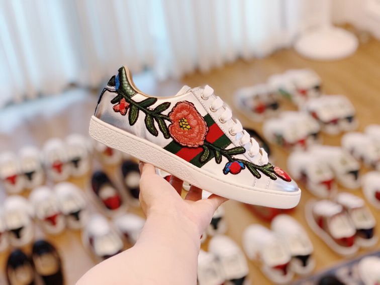 GG Ace Embroidery Unisex Sneakers