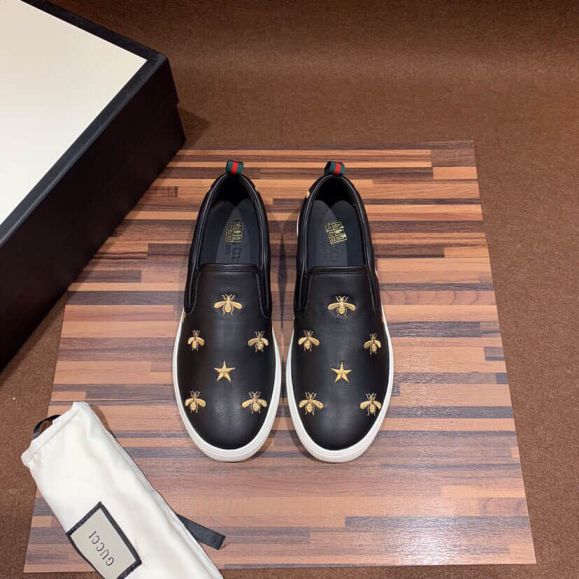 GG Embroidery Bee Causal Men Shoes
