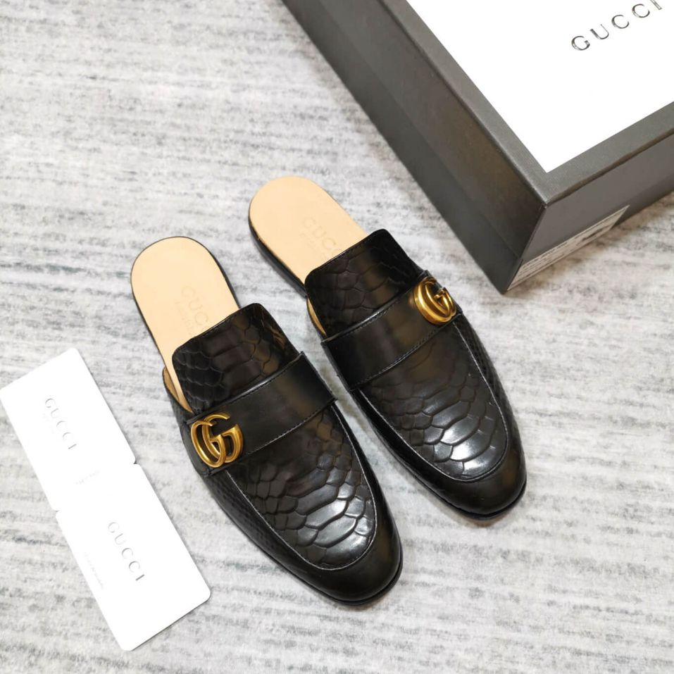 GG Leather GG NY Men Shoes