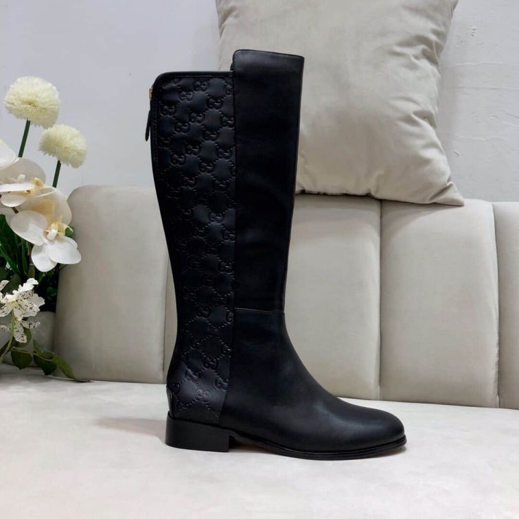 GG 2019 Leather Soft Women Leather Shoes