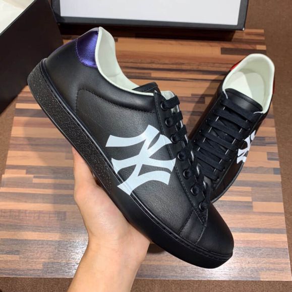 GG Leather NY Classic Men Shoes