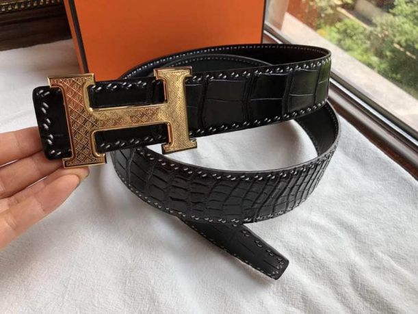 Hermes Metal H 2018 Men Belts