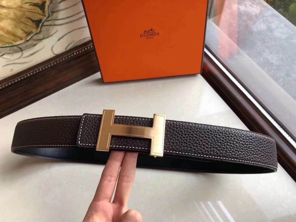 Hermes 2018SS Reversible Men Belts