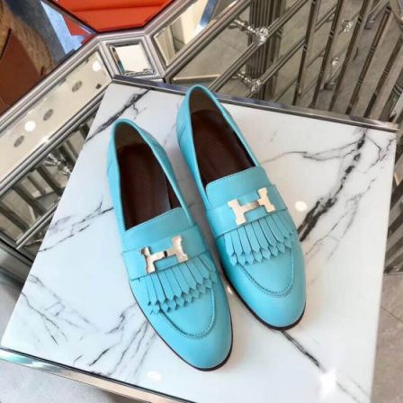 Hermes 2018 H tassel Women Shoes