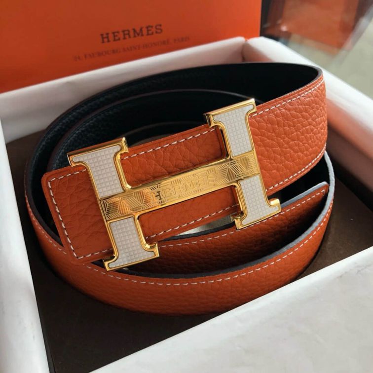 Hermes Metal Reversible 38mm Men Belts