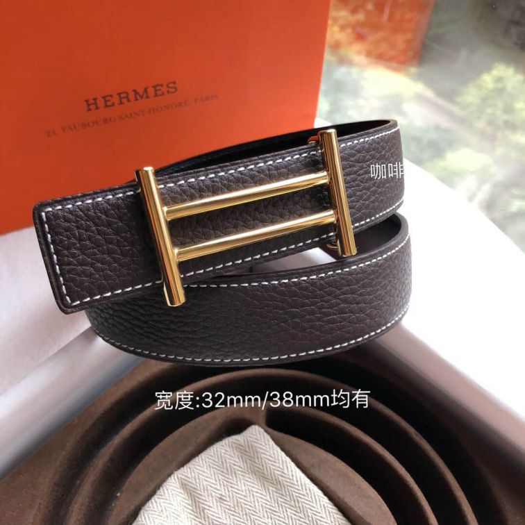 Hermes Reversible 32mm 38mm Men Belts