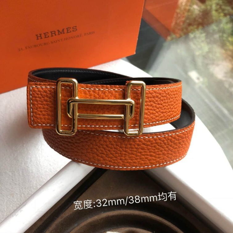 Hermes Reversible 32mm 38mm Men Belts