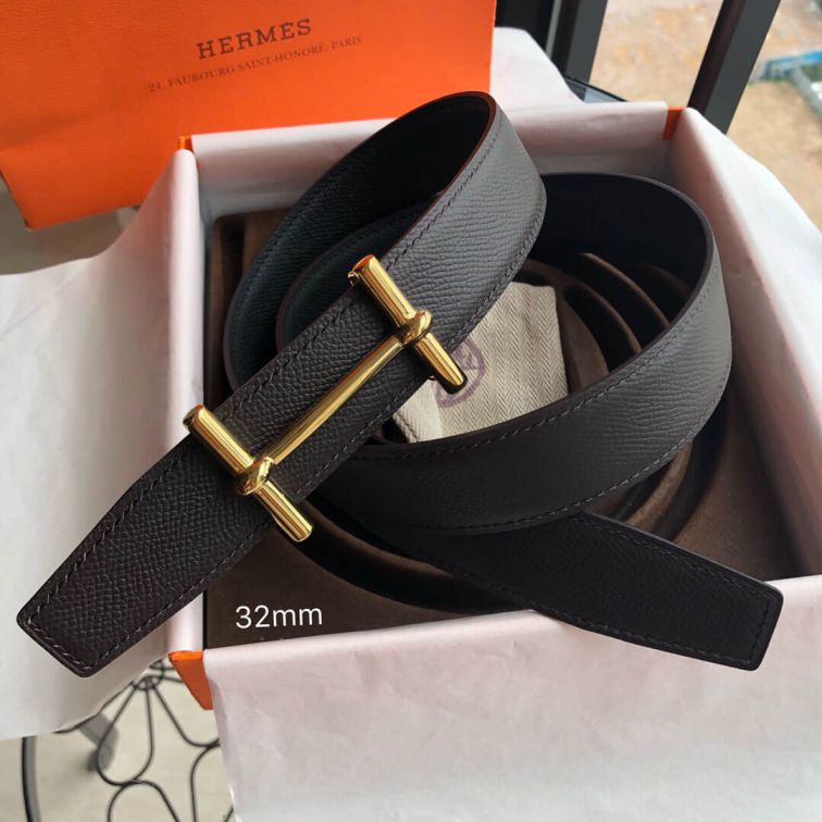 Hermes H dAncre & Reversible 32mm Men Belts
