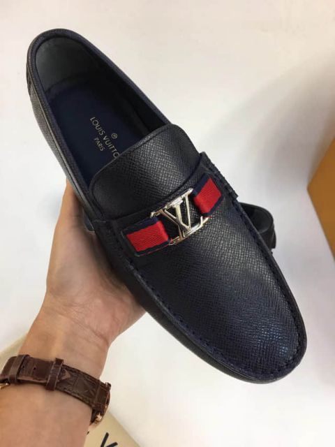 LV Men Leather Shoes