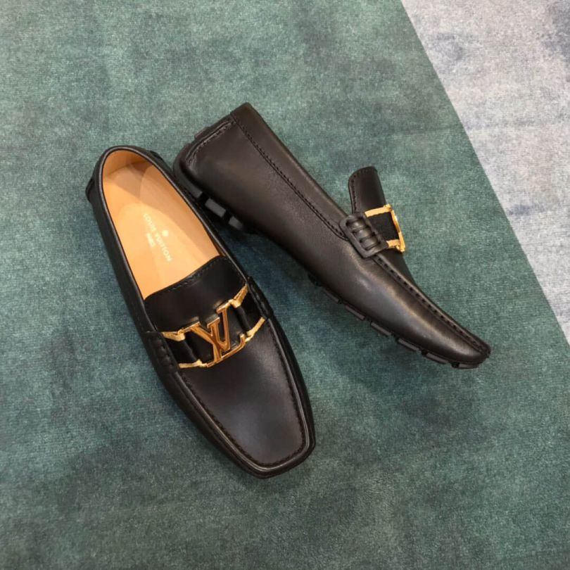 LV Black Men Leather Shoes [LVA0010-ECS060624] - $205.00 : LuxuryDeals ...