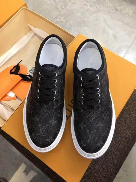 LV Men Causal Leather Sandals