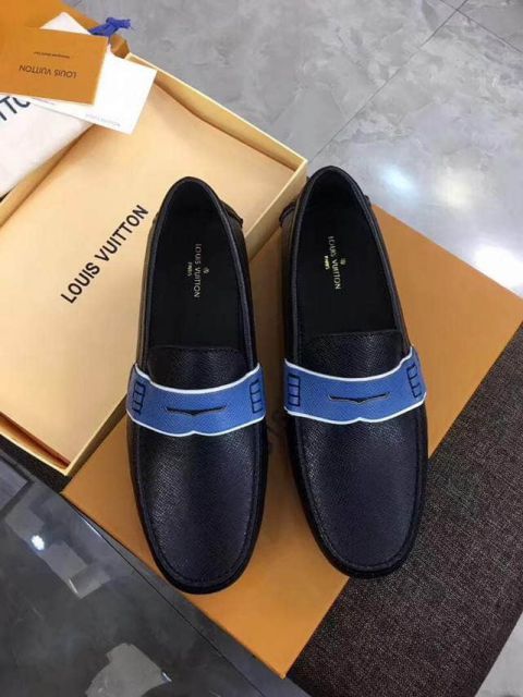LV LeatherLeather 2018 Men Causal Sandals