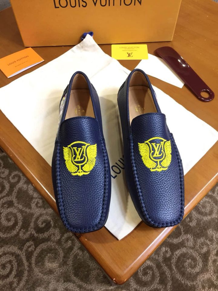 2018 LV Causal Men Loafers