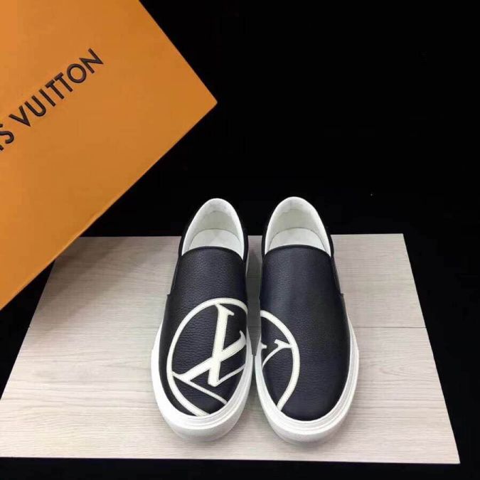 LV Leather 18 Men Causal Sandals