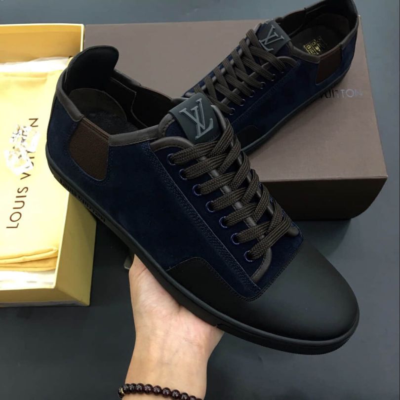 LV Men Leather Sneakers