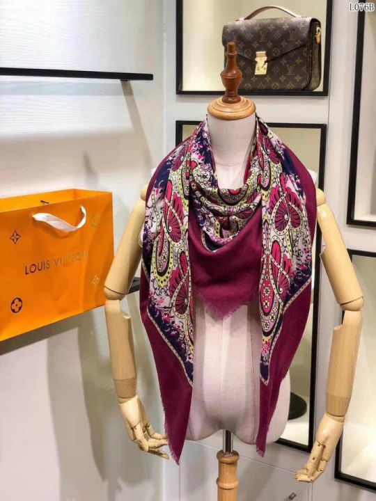 2018 LV Graphic Paisley Women Scarves