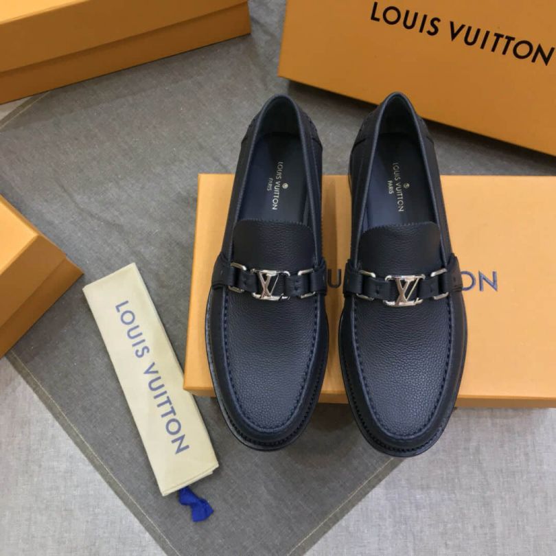 LV Leather MAJOR Men Casual Shoes