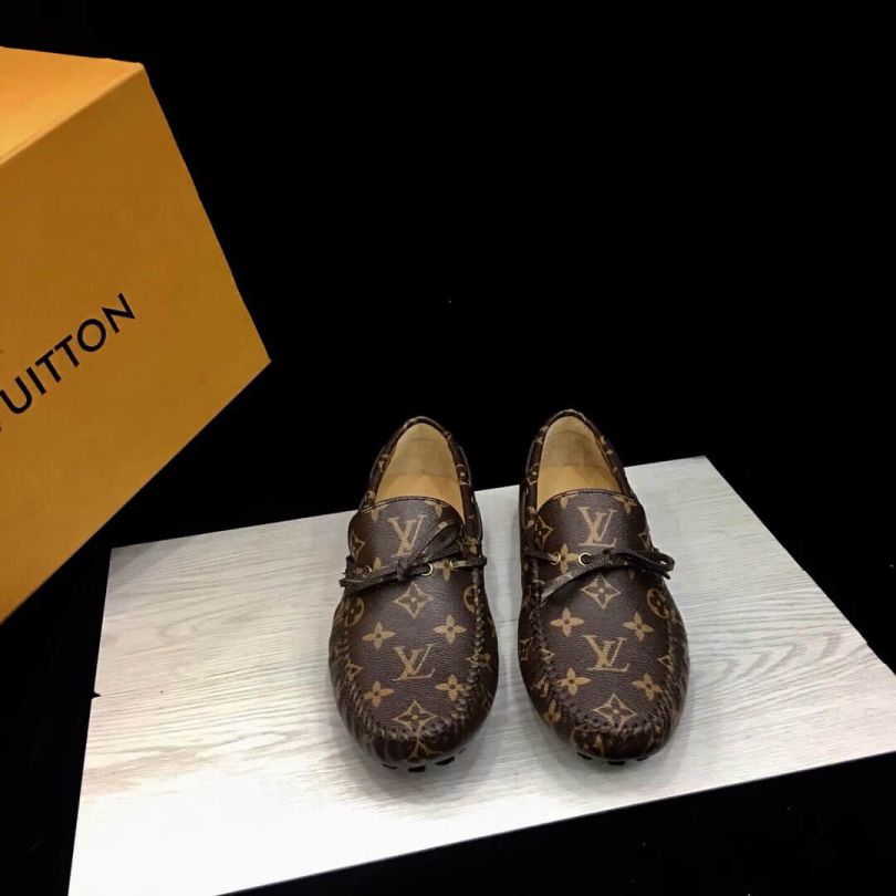 LV PVC Casual Shoes Men Loafers