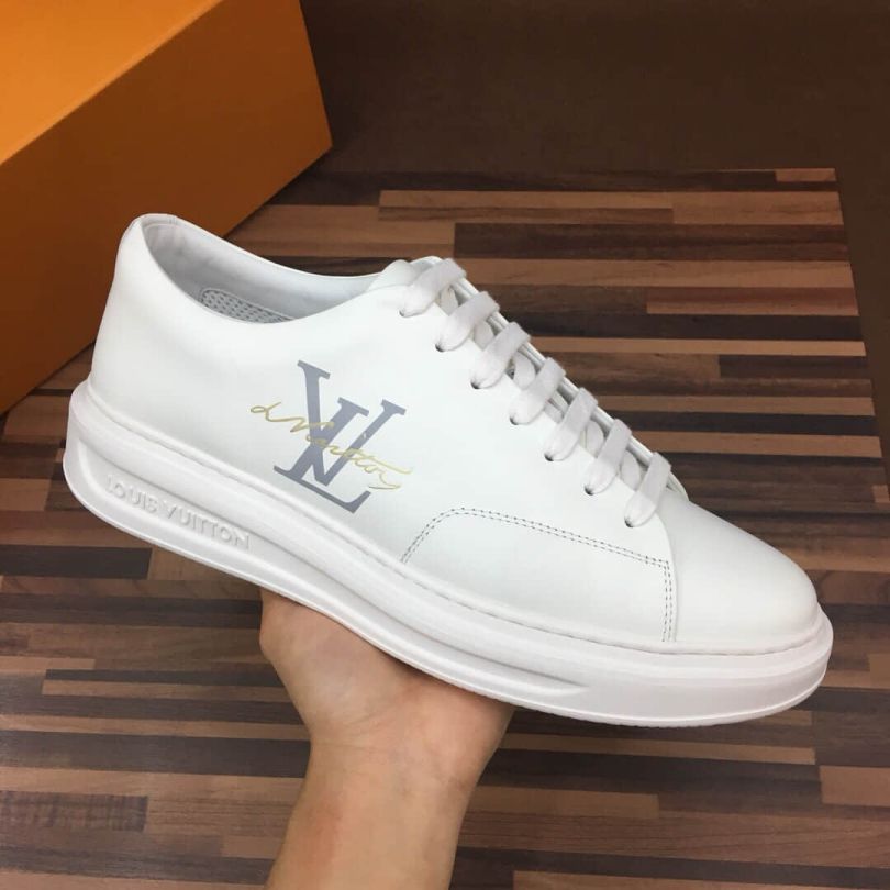 LV Leather CITY Men Sneakers