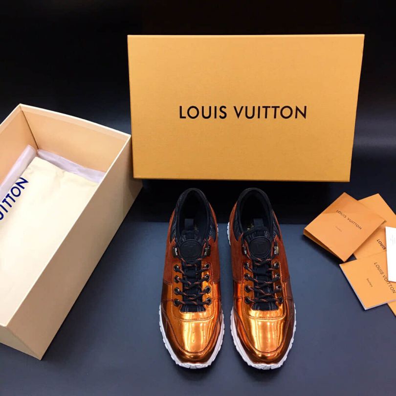 LV Embroidery Men Sneakers