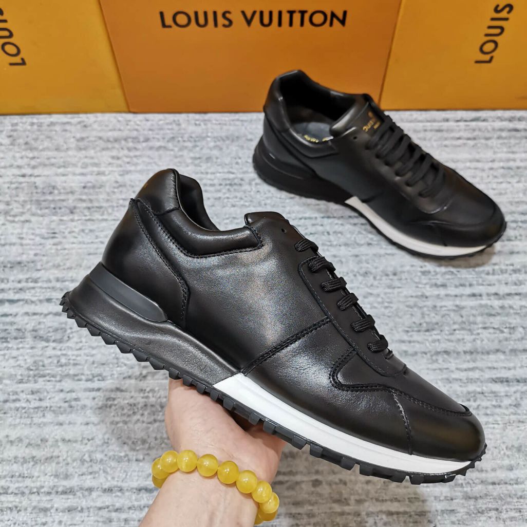 LV Leather RUN AWAY Men Sneakers