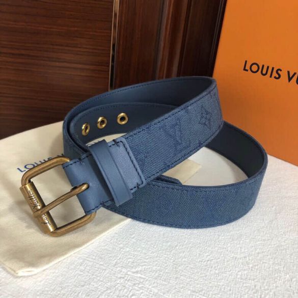 2019 LV Monogran Leather 35 mm Men Belts