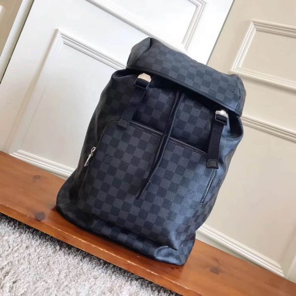 LV N40005 Damier Graphite Canvas Zack Backpack Bags