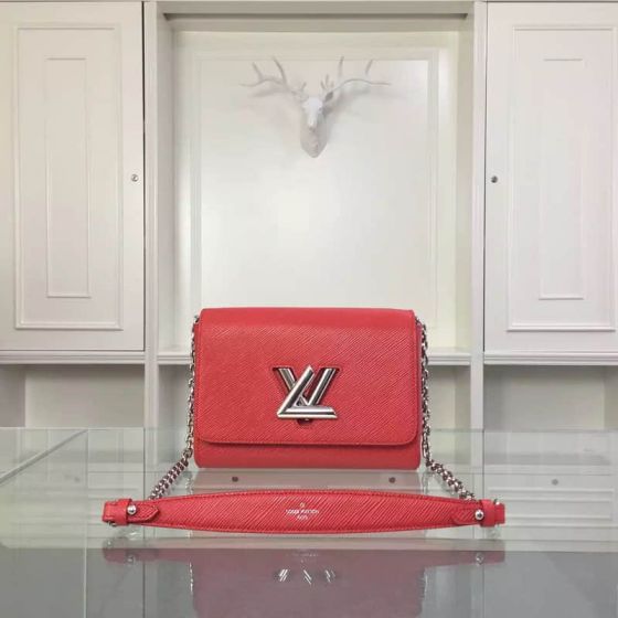 LV 50271 Red logo Shoulder Bags