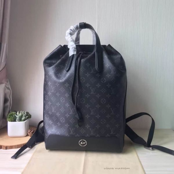 LV M40527 Hiroshi Fujiwara Men EXPLORE Backpack Bags