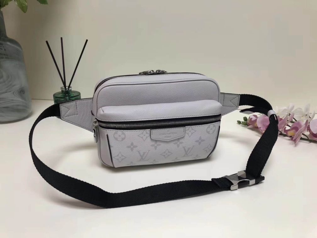 LV M30247 White Limited Edition Outdoor Waist Bags