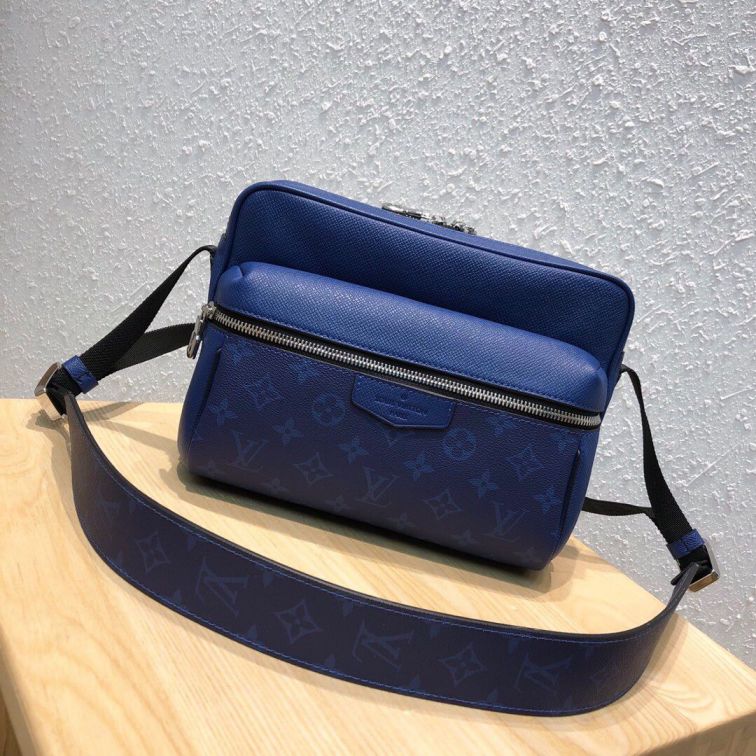 LV M30242 Blue OUTDOOR Messenger Shoulder Bags