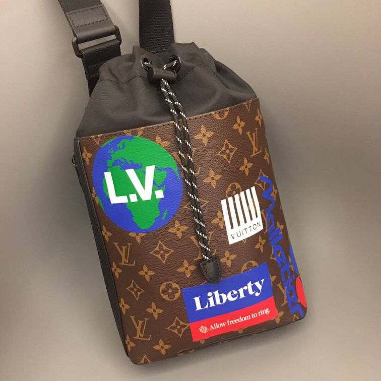 LV M44625 Monogram Chalk Shoulder Bags
