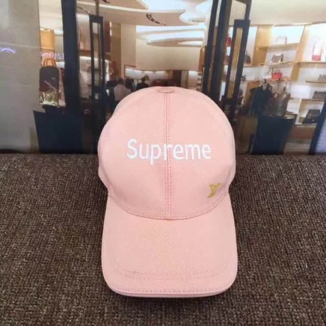 LV x Supreme 2018SS Unisex Hats