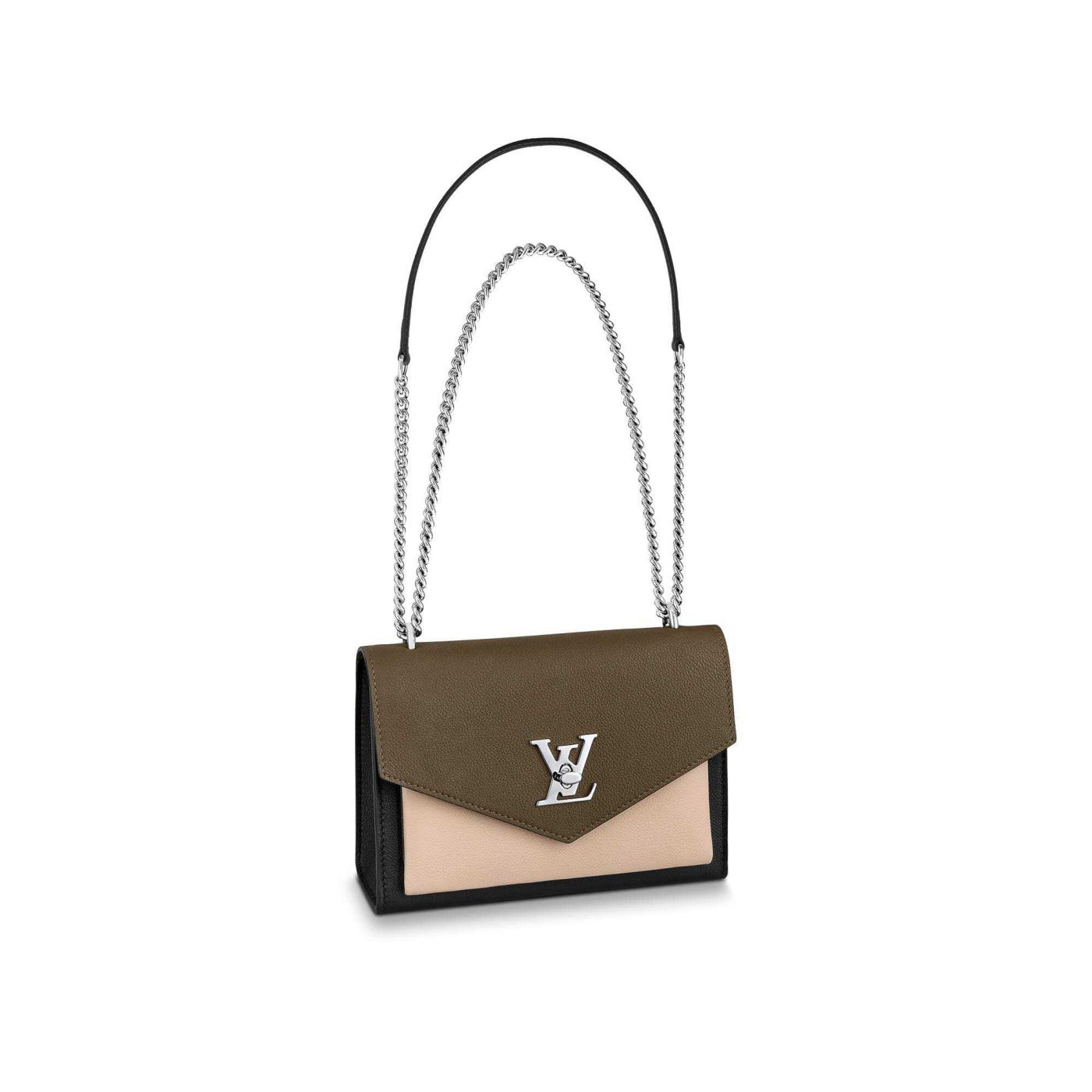 LV M55522 Mylockme BB Leather Chain Women Shoulder Bags