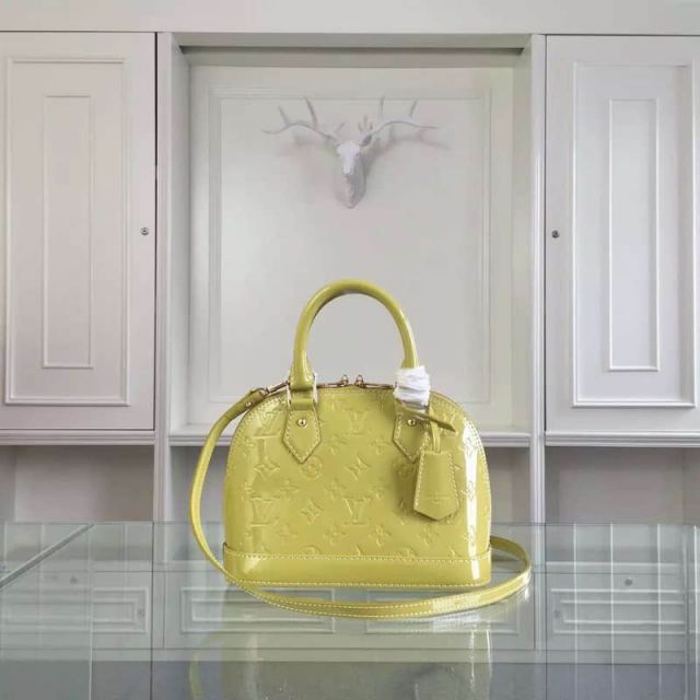LV Shoulder Bags 91585 Patent Leather