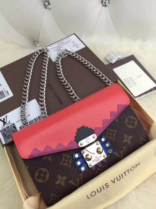 LV Shoulder Bags M61488 On Chain S Zip