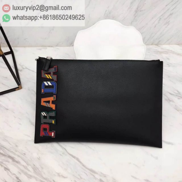 PRADA Limited Edition 2NG001 Men Clutch Bags