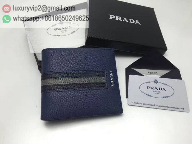 PRADA Leather Short 2M0513 Men Wallets