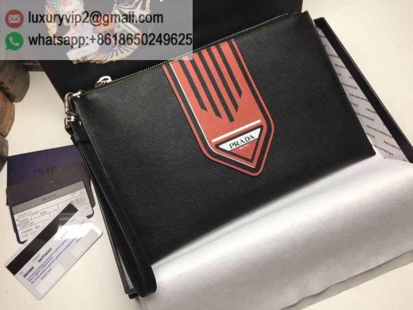 PRADA Limited Edition 2NG005 Men Clutch Bags