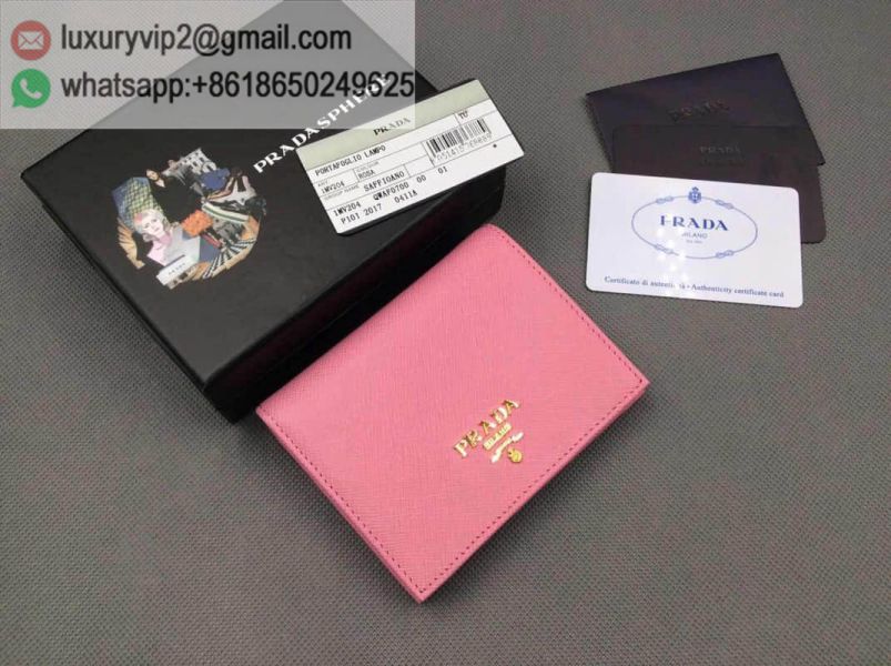 PRADA 1MV204 Pink Women Card Holder