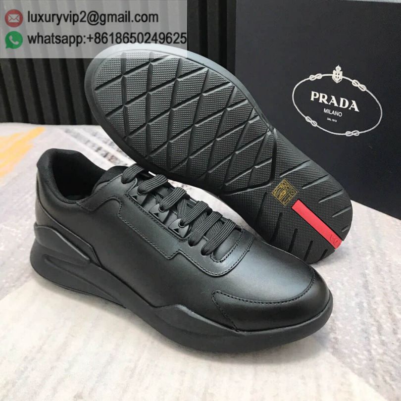 PRADA Causal Sport Men Leather Shoes