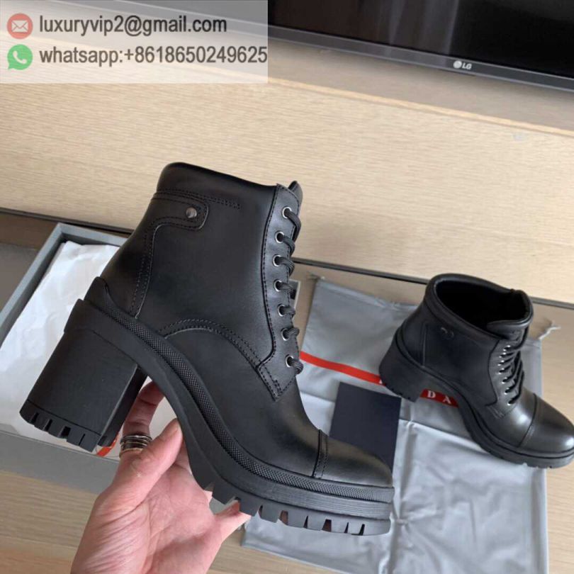 PRADA 2019 Ankle Boots High Women Shoes