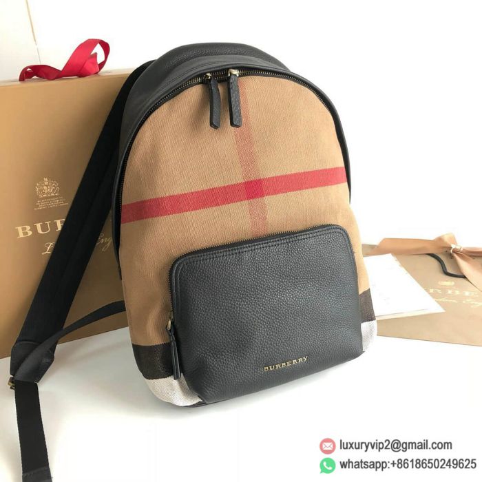 Burberry Canvas Backpack Bags