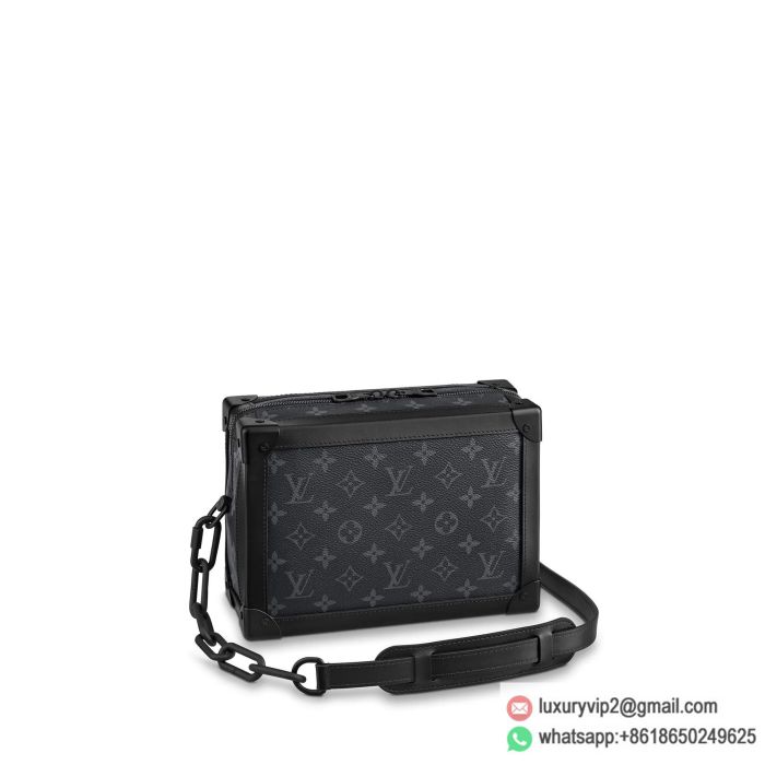 LV M44730 Soft Trunk Black Chain Messenger Shoulder Bags