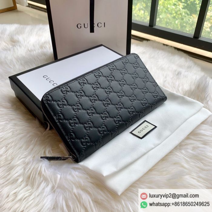 Gucci ssima PLUS Leather Large 447906 Wallets