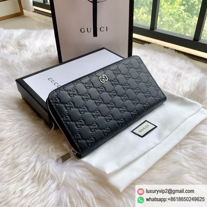 Gucci ssima Leather Small 473999 Wallets