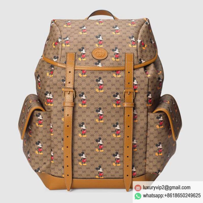 Gucci Disney Print Canvas 603898 Backpack Bags