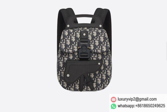 Dior Oblique mini Saddle 1ADBA086 Backpack Bags